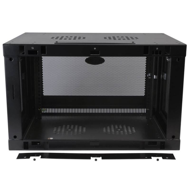 EATON - Skriňa SmartRack 6U, Mini Rack, Š - 600mm, Hl - 550mm, hĺbka pre prepínače, montáž na stenu