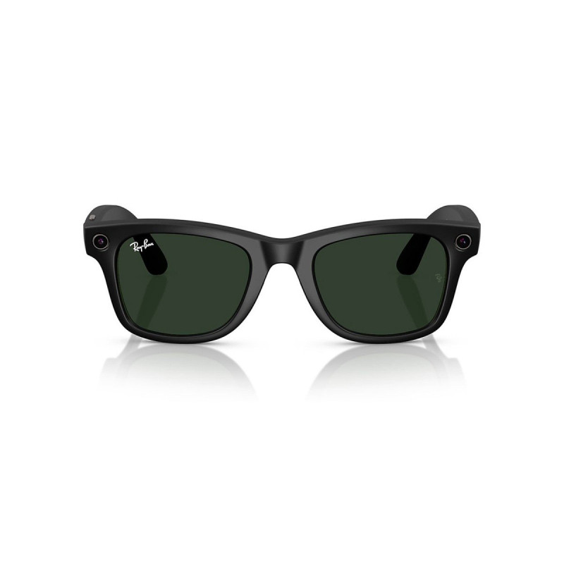 GOOGLE - Meta Ray-Ban Gen1 Wayfarer - Matte Black/Clear to Graphite Green Transitions (Large)