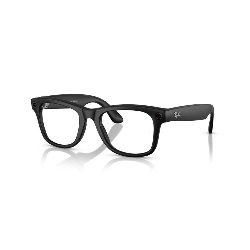GOOGLE - Meta Ray-Ban Gen1 Wayfarer - Matte Black/Clear to Graphite Green Transitions (Large)