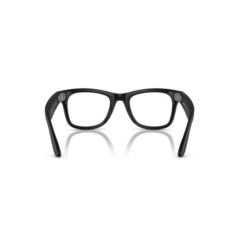 GOOGLE - Meta Ray-Ban Gen1 Wayfarer - Matte Black/Clear to Graphite Green Transitions (Large)