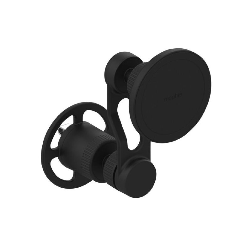 ZAGG - Snap+ nabíjací držiak Ventmount Qi2 - čierna