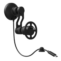 ZAGG - Snap+ nabíjací držiak Ventmount Qi2 - čierna