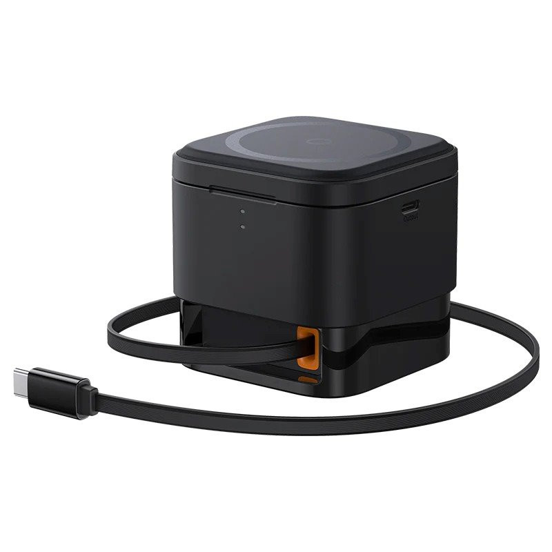 NONAME - Baseus MagPro 3v1 Magnetická Bezdrôtová Nabíjačka 25W Cosmic Black