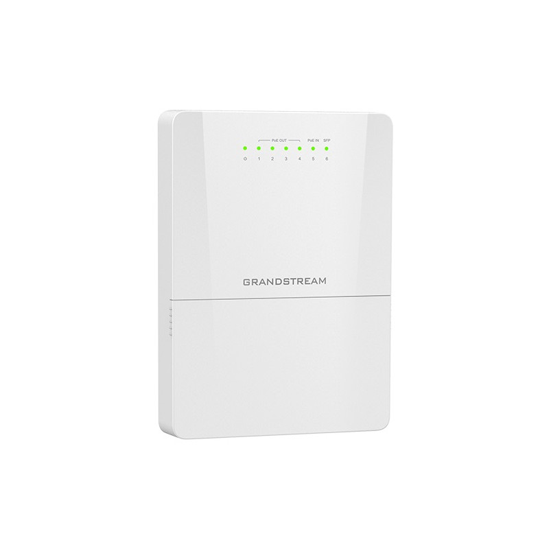 Grandstream GWN7710R vonkajšie L2 managed switch, 5xGbE, SFP, 4xPoE+, IP66