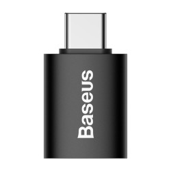 NONAME - Baseus ZJJQ000001 Ingenuity Mini OTG Adaptér z USB-A na USB-C Black