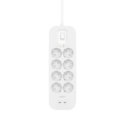 Belkin Surge strip 8 zásuviek, 2x USB-C v2