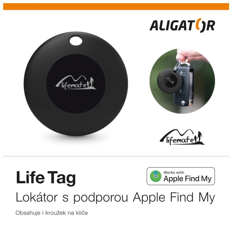 Aligator Súprava Príveskov Lifetag Apple Find My 3ks