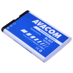 Batérie AVACOM GSNO-BL5CT-S1050A do mobilu Nokia 6303, 6730, C5, Li-Ion 3,7 V 1050mAh