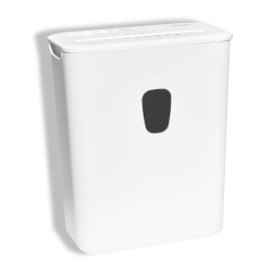 AVELI - Skartovačka DESQ, 4 x 38 mm, 15l, krížová hrdza, biela