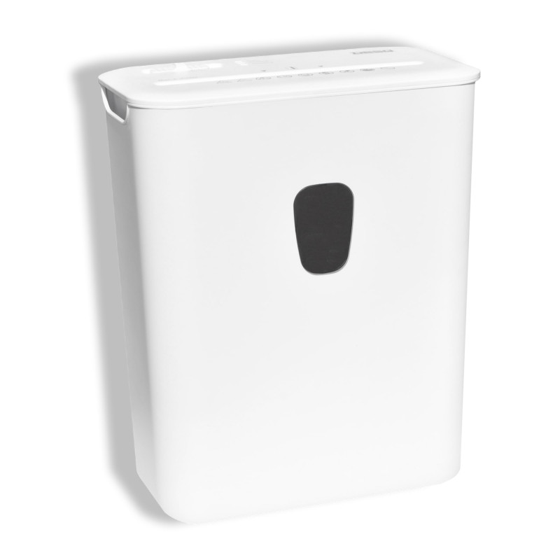 AVELI - Skartovačka DESQ, 4 x 38 mm, 15l, krížová hrdza, biela