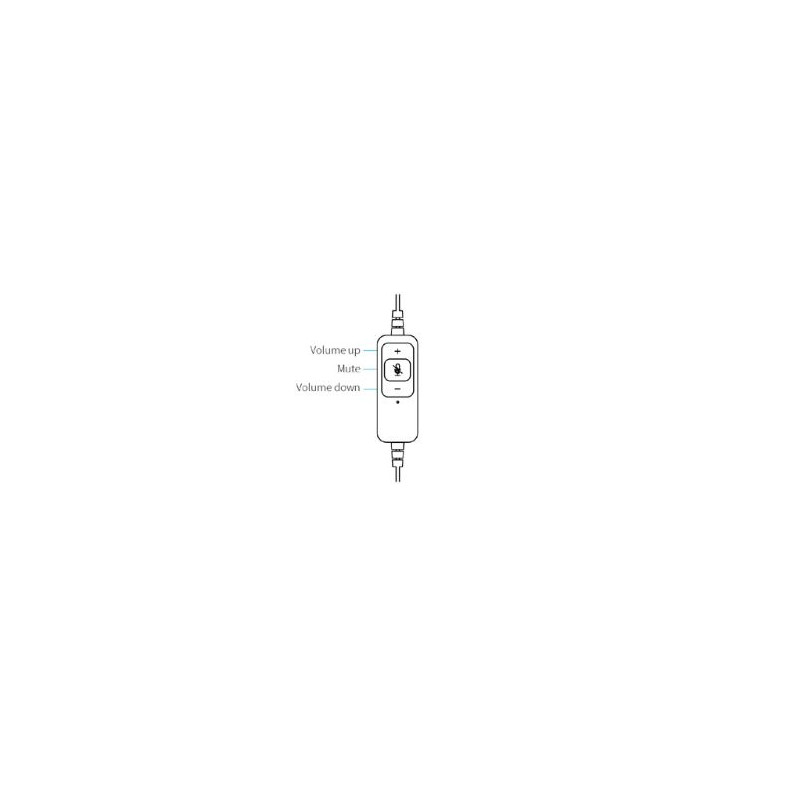 GRANDSTREAM - JPL 400-USB-B/Stereo/USB/Drôt/Čierna