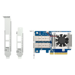 QNAP QXG-10G2SF-NXE - 2x 10GbE SFP+, low-profile, PCIe Gen3 x8
