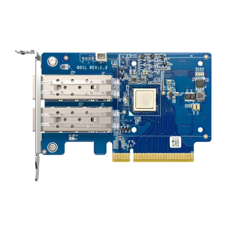 QNAP QXG-10G2SF-NXE - 2x 10GbE SFP+, low-profile, PCIe Gen3 x8