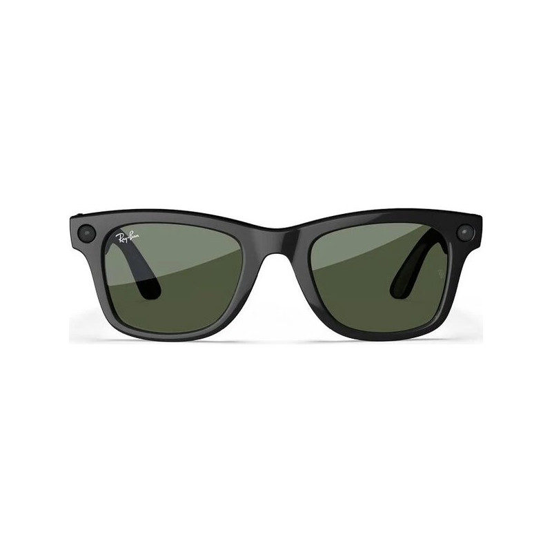 GOOGLE - Meta Ray-Ban Gen2 Wayfarer, Black, G15 Green