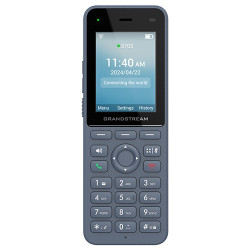 Grandstream WP826 SIP WiFi telefón, 2,4'' bar. displ., 3 SIP úč., BT, USB-C