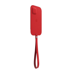 APPLE - iPhone 12 mini Leather Sleeve wth MagSafe RED
