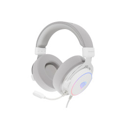 Herné slúchadlá s mikrofónom Genesis NEON 764/7.1/USB/Drôt/Stand/Biela
