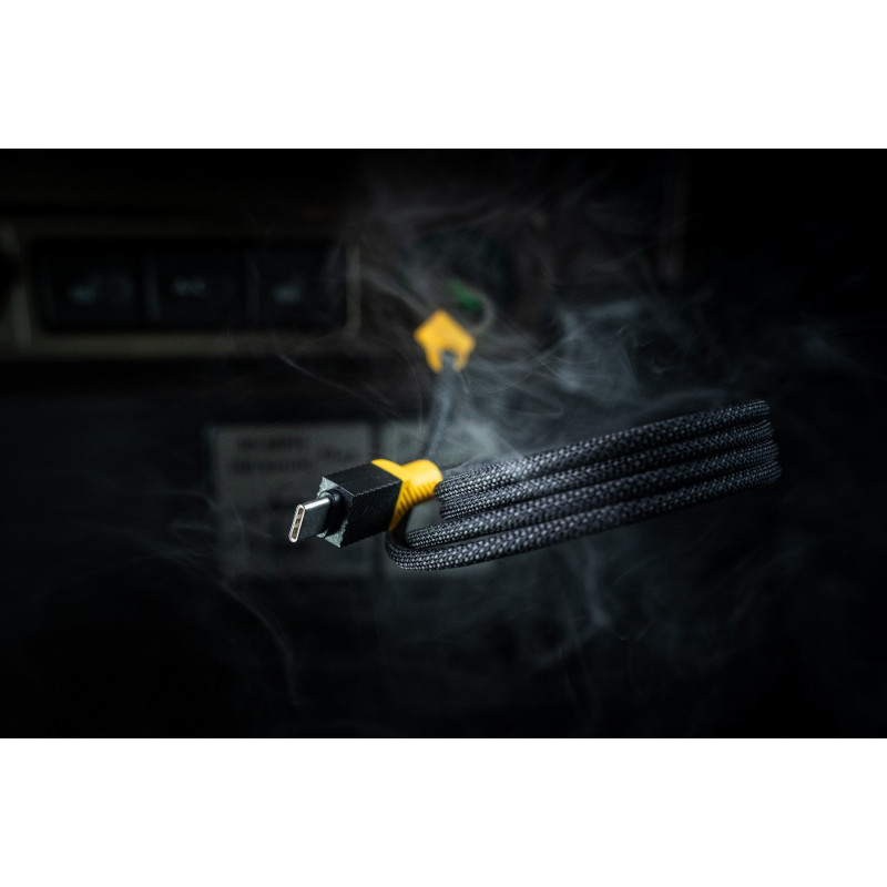Tactical MagRope USB-C/USB-C 1m Black/Yellow