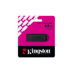 Kingston DataTraveler Exodia/64GB/USB 3.2/USB-A/Čierna