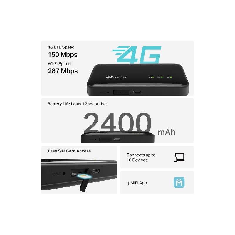 TP-Link M7005 150Mbps 4G LTE Mobile Wi-Fi