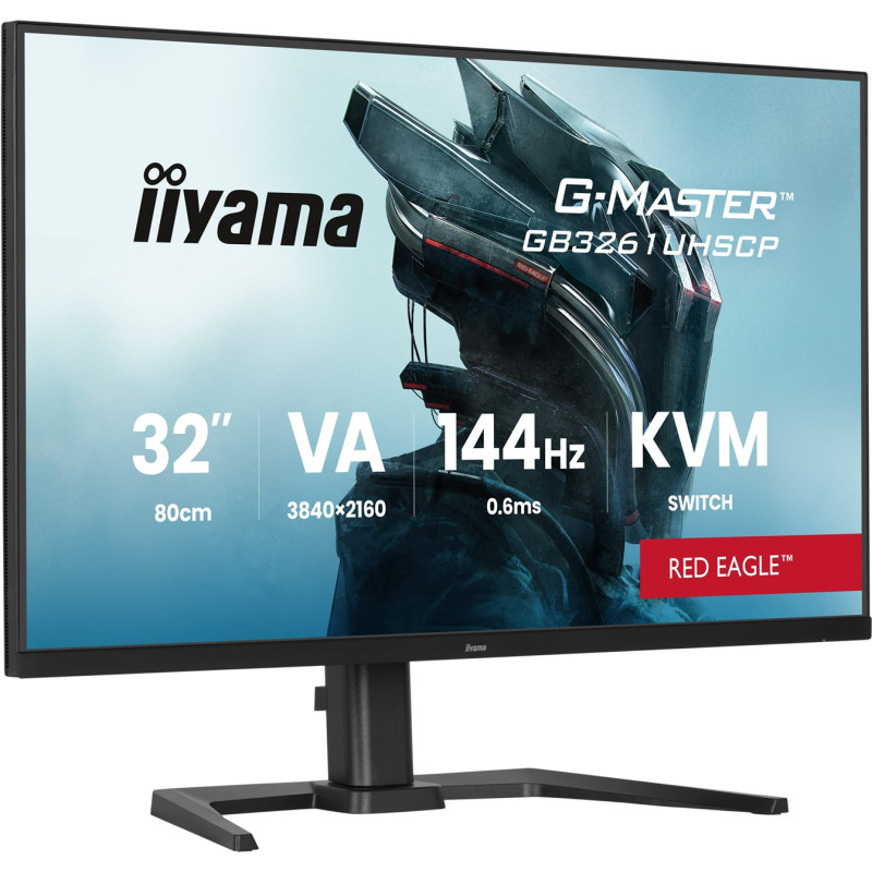 iiyama G-Master/GB3261UHSCP-B1/31,5''/VA/4K UHD/144Hz/0,6ms/Čierna/3R
