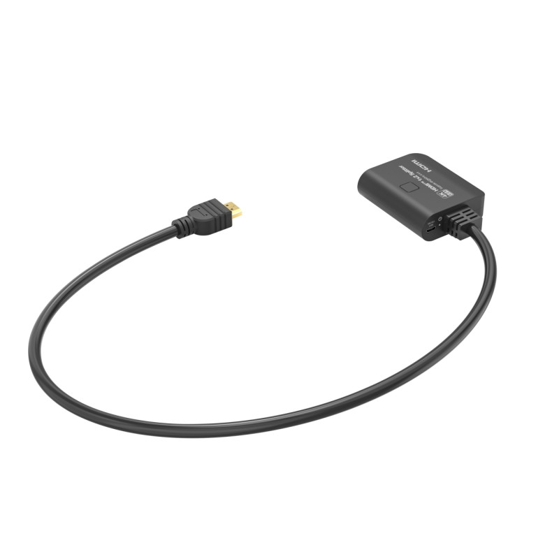 PremiumCord HDMI 2.0 Mini Splitter 1-2 Pigtail 4Kx2K@60Hz HDCP2.2 Downscaler