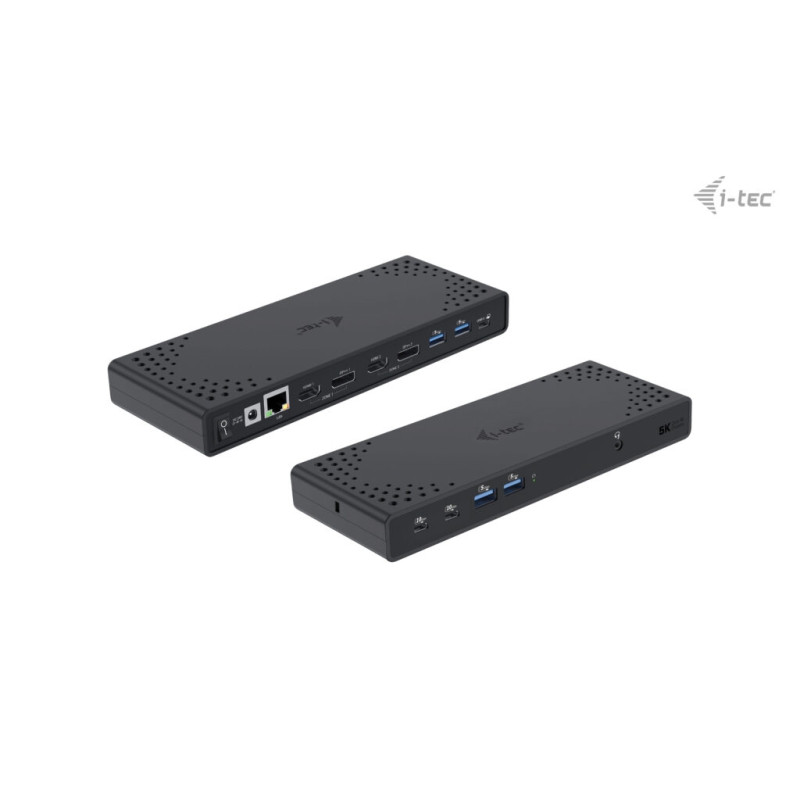 i-tec USB 3.0 / USB-C / Thunderbolt Dual Display Docking Station, PD 100W