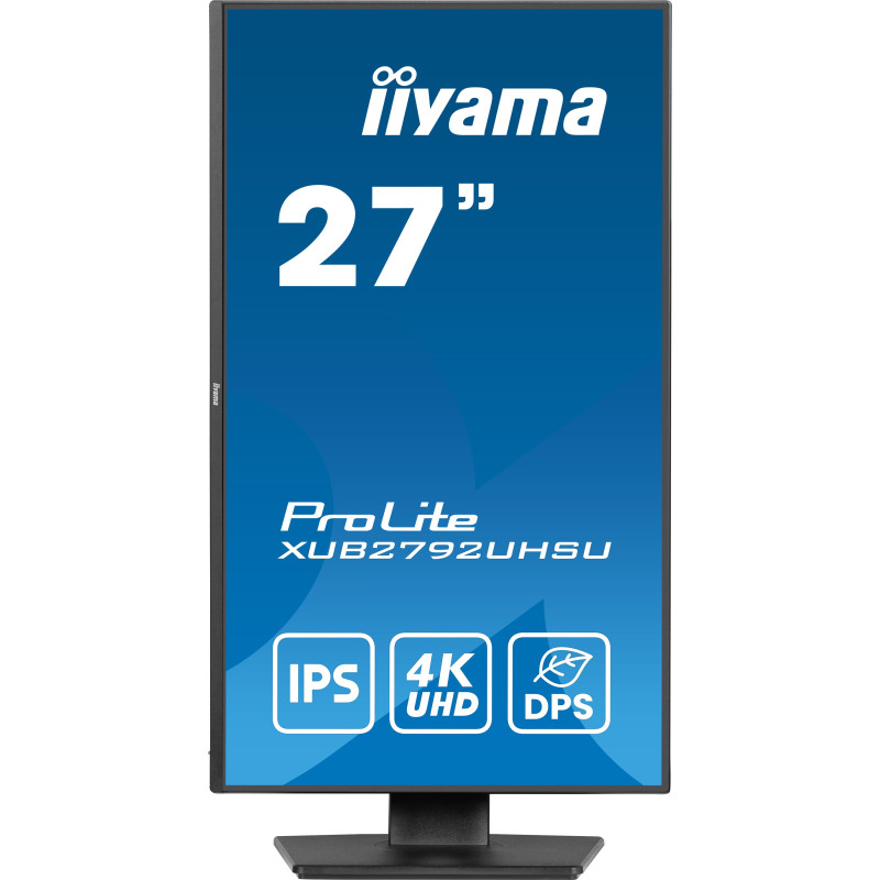 iiyama ProLite/XUB2792UHSU-B6/27''/IPS/4K UHD/60Hz/4ms/Black/3R