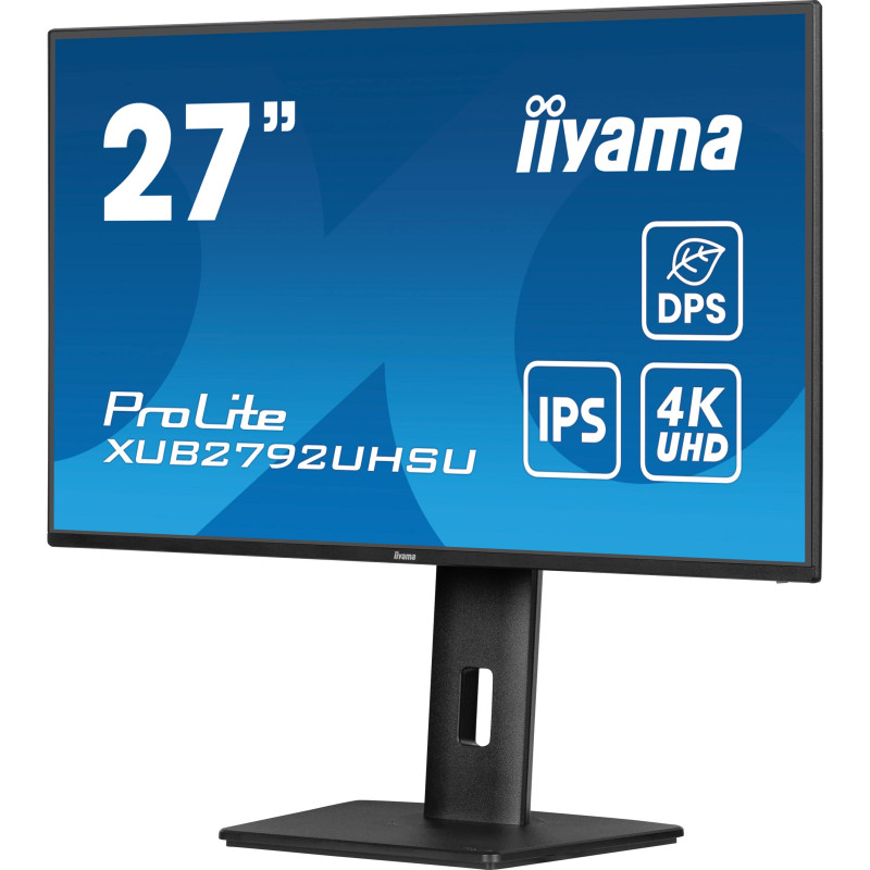 iiyama ProLite/XUB2792UHSU-B6/27''/IPS/4K UHD/60Hz/4ms/Black/3R