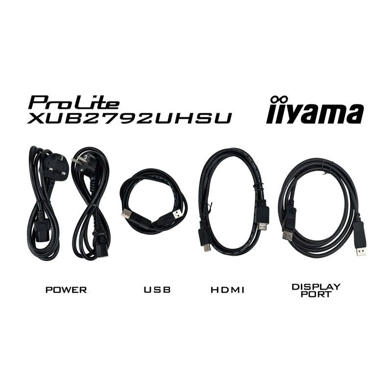 iiyama ProLite/XUB2792UHSU-B6/27''/IPS/4K UHD/60Hz/4ms/Black/3R