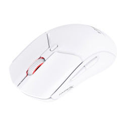 HyperX Pulsefire Haste 2/Herná/Optická/Pre pravákov/26 000 DPI/USB+BT/Biela