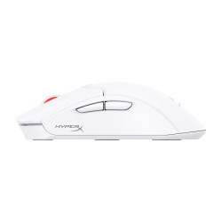 HyperX Pulsefire Haste 2/Herná/Optická/Pre pravákov/26 000 DPI/USB+BT/Biela