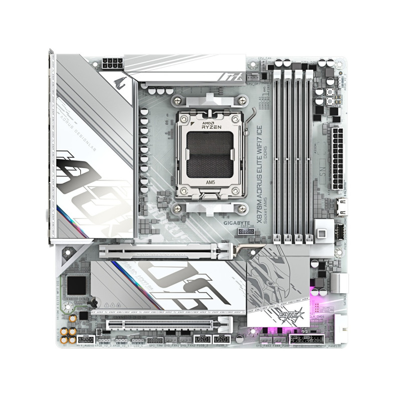 GIGABYTE X870 AORUS ELITE WIFI7 ICE/AM5/mATX