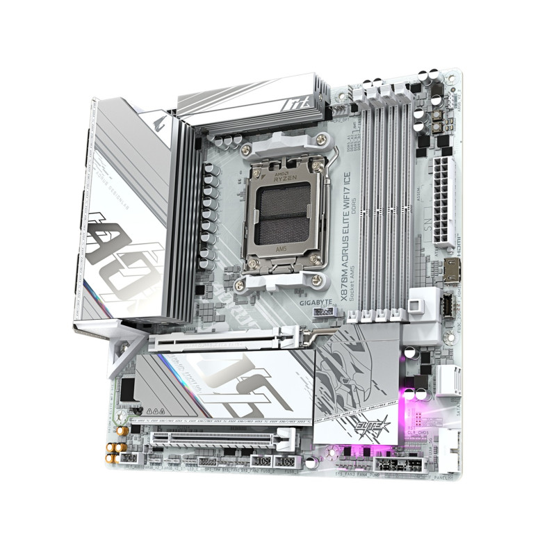 GIGABYTE X870 AORUS ELITE WIFI7 ICE/AM5/mATX
