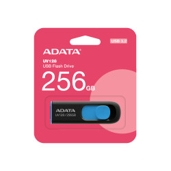 ADATA UV128/256GB/USB 3.2/USB-A/Modrá