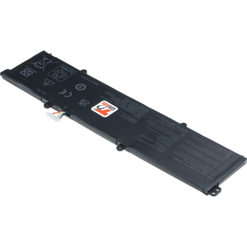 Batérie T6 Power pre Asus VivoBook 14 X413, X421, S413, Flip TP420, 3640mAh, 42Wh, 3cell, Li-pol