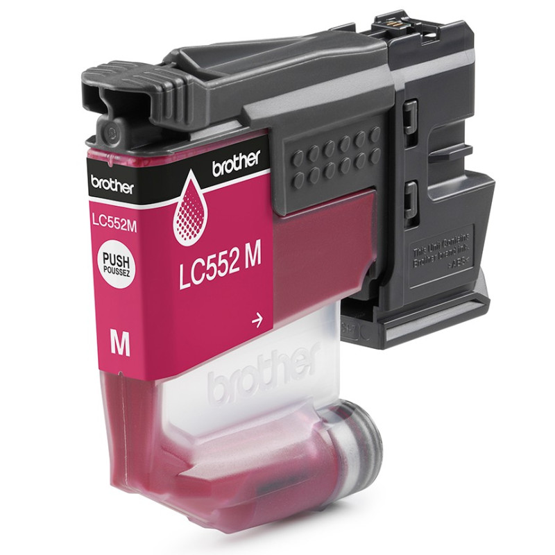 Brother LC-552M - atrament purpurový
