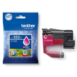 Brother LC-552M - atrament purpurový