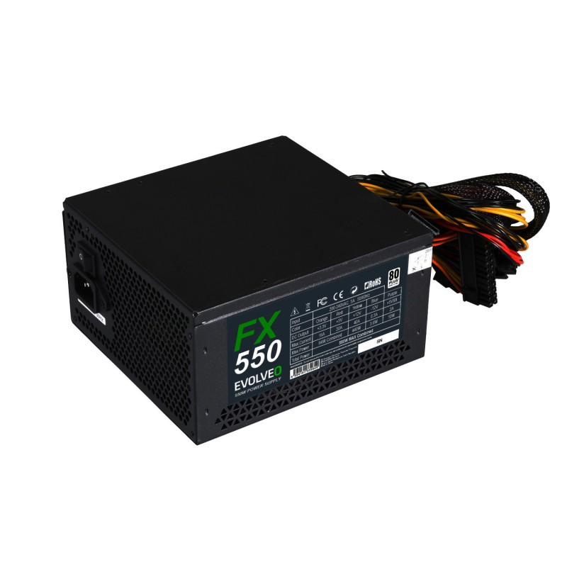 EVOLVEO FX 550/550W/ATX/80PLUS 230V EU/Bulk