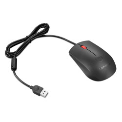 Lenovo Fingerprint Biometric USB Mouse Gen 3/Kancelárska/Optická/2 000 DPI/Drôtové USB-A/Čierna