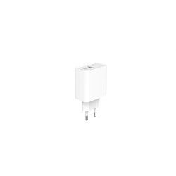 GEMBIRD PD nabíjačka USB-A USB C 20W biela