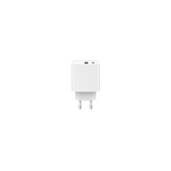 GEMBIRD PD nabíjačka USB-A USB C 20W biela