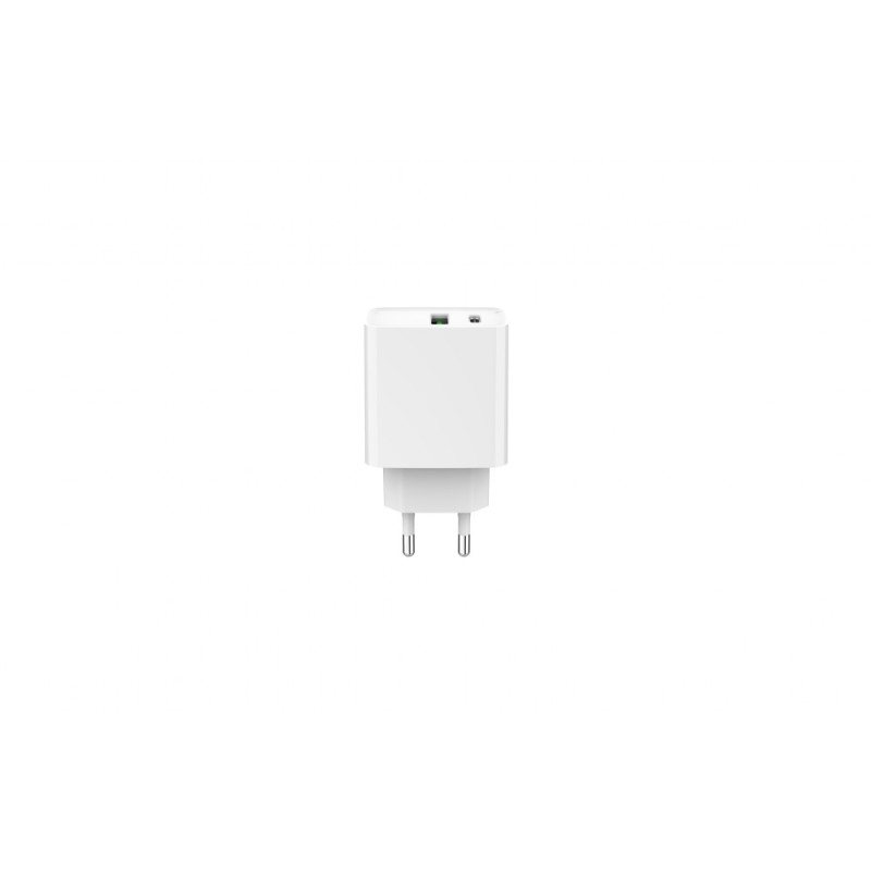 GEMBIRD PD nabíjačka USB-A USB C 20W biela