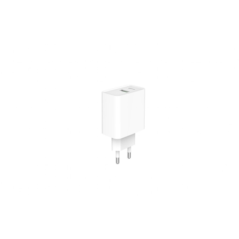 GEMBIRD PD nabíjačka USB-A USB C 20W biela