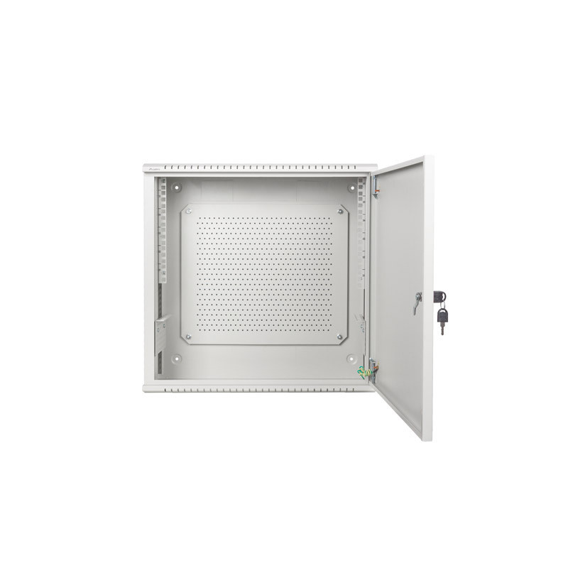 LANBERG 19'' RACKOVÁ SKRIŇA PRO MONTÁŽ NA STENU 6U+3U/540X200 NÍZKOPROFILOVÁ ŠEDÁ (ZMONTOVANÁ)