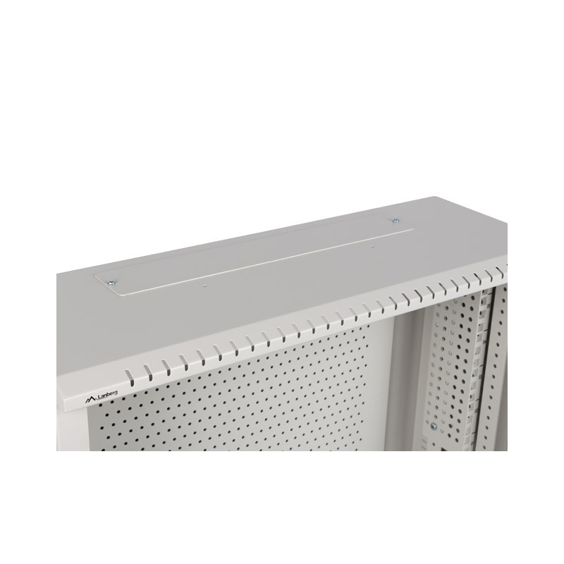 LANBERG 19'' RACKOVÁ SKRIŇA PRO MONTÁŽ NA STENU 6U+3U/540X200 NÍZKOPROFILOVÁ ŠEDÁ (ZMONTOVANÁ)