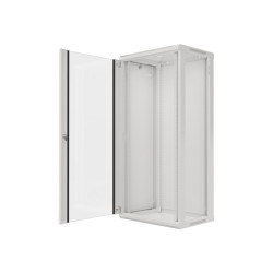 LANBERG RACKOVÁ SKRIŇA 19'' NÁSTENNÁ 27U/600X450 (FLAT PACK) ŠEDÁ V2