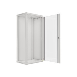 LANBERG RACKOVÁ SKRIŇA 19'' NÁSTENNÁ 27U/600X450 (FLAT PACK) ŠEDÁ V2