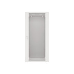 LANBERG RACKOVÁ SKRIŇA 19'' NÁSTENNÁ 27U/600X450 (FLAT PACK) ŠEDÁ V2