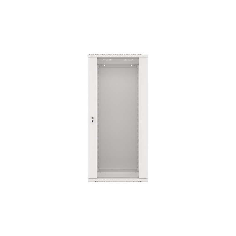 LANBERG RACKOVÁ SKRIŇA 19'' NÁSTENNÁ 27U/600X450 (FLAT PACK) ŠEDÁ V2